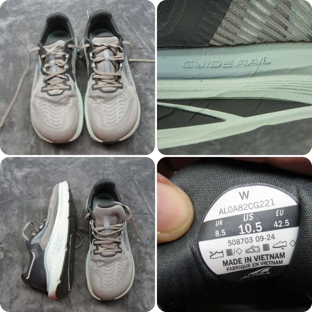 Altra Running Shoes Women 10.5 Gray FootShape Paradigm 6 Cushion Lightweight